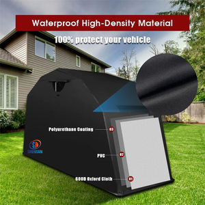 Extérieur 600d Polyester Oxford Pliant Moto <span class=keywords><strong>Vélo</strong></span> Boîte Garage Stockage Couverture Ensemble <span class=keywords><strong>Abri</strong></span> Dur - Product Image 5