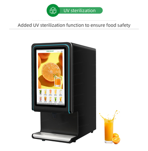 Distributeur <span class=keywords><strong>de</strong></span> boissons TWBEVERAGE avec système Wi-Fi IoT commercial, <span class=keywords><strong>machine</strong></span> <span class=keywords><strong>à</strong></span> jus et sirop avec grand écran tactile LED - Product Image 2