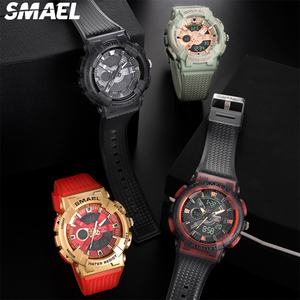 Reloj para Hombre SMAEL 8006 con Doble Pantalla Analógica y Digital, Cronógrafo, Alarma, Resistente al Agua, Reloj de Pulsera LED - Product Image 5