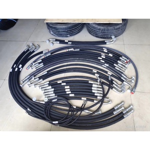 Manguera Hidráulica 427-62-13341 para Cargadora de Ruedas WA800-3, 50mm DI, Espiral de 4 Hilos, 420 Bar, WP SAE 100R12, Grado OEM, Uso Pesado, Usada - Product Image 5