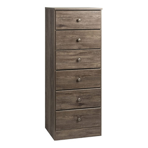 6-Drawer <strong>Dresser</strong> for Home Bedroom Wooden Chest of Drawer <strong>Pine</strong> Color for Living Room &amp; Gym - Product Image 1