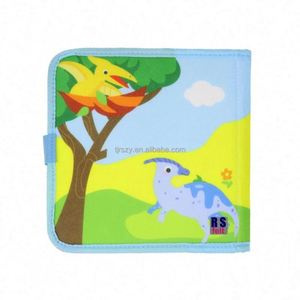 Libro Sensorial de Fieltro con Diseño de Dinosaurio, 8 Páginas, el Mejor Regalo para Niños, Juguetes de Preaprendizaje - Product Image 4