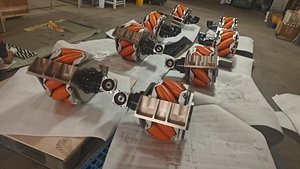 Đa hướng bánh mecanum cho AGV Polyurethane (PU) chất liệu tùy chỉnh dịch vụ cắt - Product Image 6