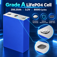 Cellule prismatique LiFePO4 de qualité A Xinyou SY-LF356 356Ah 3.2V, 8000 cycles, directement de l'usine, pour stockage d'énergie solaire domestique (ESS)
