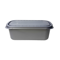 Boîte à crème glacée réutilisable en PP de qualité alimentaire pour yaourt glacé maison et desserts de pâtisserie