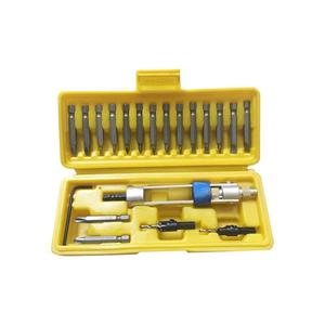 Jeu de 20 forets fraises en acier rapide HSS, revêtement anti-adhérent, queue hexagonale droite, avec tournevis pneumatique inclus - Product Image 5