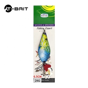 Señuelos de cuchara de pesca Casting colorido Pesca Spinner Cebos Trucha Trolling Cuchara Señuelos de pesca - Product Image 5