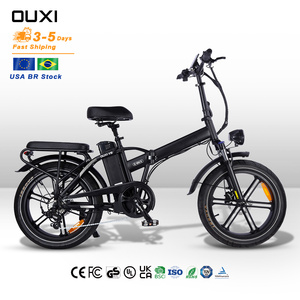 Vélo électrique pliable OUXI 48V 15AH V9 tout-terrain, stock européen, Italie, Brésil, vélo électrique, Bicicletta Elettrica, E-Bike - Product Image 1