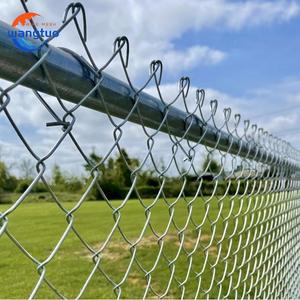 Nhà máy OEM cgl Cyclone dây lưới 100 chân PVC Chuỗi liên kết hàng rào CuộN nhúng nóng mạ kẽm Chuỗi liên kết hàng rào giá để bán - Product Image 2