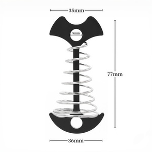 Estacas de Tienda de Campaña Ajustables de Aluminio Resistente con Clavos de Resorte, de Alta Resistencia, Venta al por Mayor para Camping, Senderismo y Picnic al Aire Libre - Product Image 2