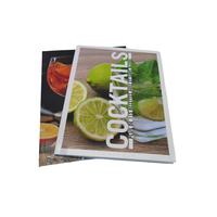 Katalog majalah kualitas tinggi kustom layanan cetak Menu mewarnai sampul Keras katalog produk cetak buku foto