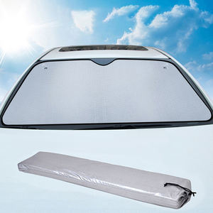 Pare-soleil de voiture pare-soleil pare-vent pare-soleil pliable en polyester pare-soleil de fenêtre avant pare-soleil pour berline SUV - Product Image 3