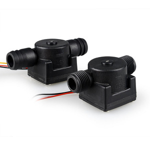 FHS-1P-1T30L-4N Hall Effect Plastic <b>Flow</b> Sensor G1/2 Thread 1-30L/min DC5-24V Pulse Output <b>Water</b> <b>Flow</b> <b>Meter</b> SZFAST effect <b>water</b> - Product Image 2