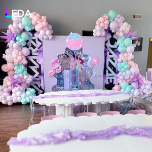 Paneles de Fondo Acrílicos Personalizables LEDA en Color Morado para Decoración de Bodas, Fiestas, Cumpleaños, Eventos y Revelación de Género - Product Image 5