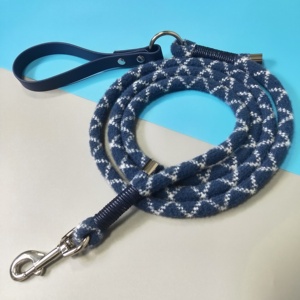 Gran oferta, cuerda de arcoíris a rayas personalizada, cordón tubular redondo, correa de algodón para el cuello, correas para mascotas, collares para gatos, correas para perros - Product Image 3