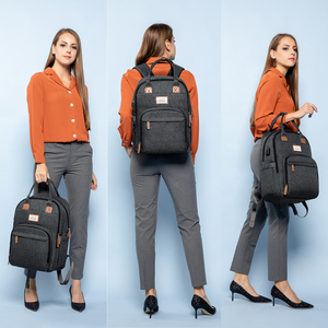 Sac à dos pour <span class=keywords><strong>ordinateur</strong></span> portable LOVEVOOK&REALER en polyester résistant à l'eau avec chargement USB, sac de transport décontracté pour <span class=keywords><strong>ordinateur</strong></span>, sac à dos de voyage - Product Image 2