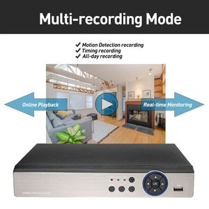 热趋势经济4CH 2MP数字录像机XMeye AHD/TVI/CVI/CVBS AHD数字录像机安全系统监控 - Product Image 3