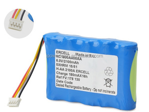 Batería RC1800AA05AA H-AA1800B para <span class=keywords><strong>Fresenius</strong></span> Agilia Kabi INJECTOMAT AGILIA IS INJECTOMAT AGILIA RC2 6V 1800mAh - Product Image 6