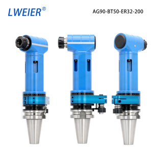 Cabezal de Fresado Angular BT40/50-ER32, Cabezal de Fresado de Ángulo Recto, Extensión de Cabezal de Fresado Transversal para Centro de Mecanizado - Product Image 1