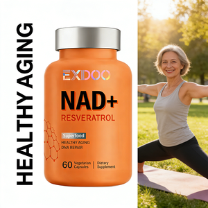 Produits de soins de la peau et compléments alimentaires OEM Nad Plus Resveratrol NAD+ Berberine Acide hyaluronique Énergie Capsules NAD - Product Image 2