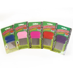 WANMEI Vente en gros <span class=keywords><strong>de</strong></span> produits <span class=keywords><strong>de</strong></span> lutte antiparasitaire Peigne à poux en acier inoxydable pour l'élimination des puces Peigne à poux en acier inoxydable - Product Image 5