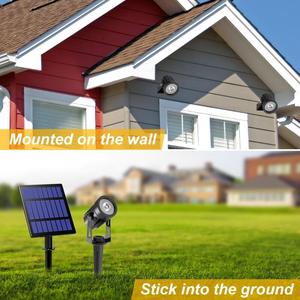 Lámpara Solar LED para Exteriores, Foco Solar para Jardín, IP65 Impermeable, Luz Solar para Pared - Product Image 5