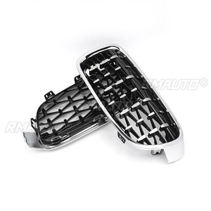 Grille de pare-chocs avant RMAUTO, grille de course, grille en forme de diamant, style M pour BMW Série 3 F30 F31 320I 325I 328I 330I 2012-2018 - Product Image 6