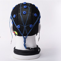 Électrodes de capuchon EEG à 19 canaux pour la surveillance vidéo-EEG de l'épilepsie clinique pour amplificateur Contec comme Easycap EEG