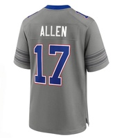 Vente en gros de jersey de haute qualité 17 # Allen 14 # Diggs 86 # KINCAID 4 # Maillot de football américain brodé Cook III, maillot personnalisé