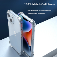 Étui de téléphone antichoc pour iPhone 13 1516 Pro étui de protection transparent pour iPhone 13 Mini X Xs Max