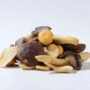 Keripik Jamur Campuran Grosir Keras dan Asin Bersertifikat Halal Camilan Sehat untuk Vegan Dikemas dalam Kotak Goreng Olahan - Product Image 2