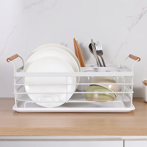 Égouttoir à vaisselle personnalisable pour cuisine, organisateur de rangement au-dessus de l'évier en acier inoxydable - Product Image 6