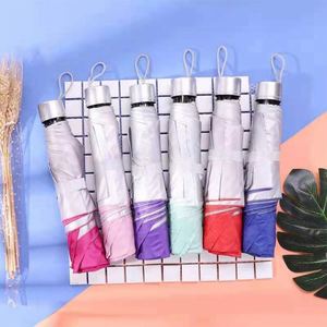 Parapluie de protection UV entièrement automatique à double armature, 24 baleines, revêtement noir, nouveauté, pare-soleil pour hommes et femmes, cadeau - Product Image 6