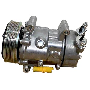 Vente d'usine <span class=keywords><strong>compresseur</strong></span> ca pour Peugeot <span class=keywords><strong>206</strong></span> 307 citroën pour Fiat Oem 9655191580 9684480480 9800822280 6Pk 12V - Product Image 1