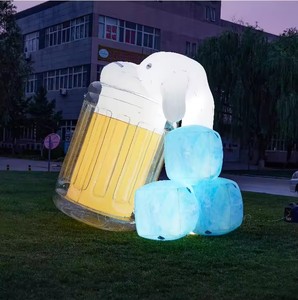 Hot bán không thấm nước bền quảng cáo ngoài trời bóng trang trí không khí bia chai mô hình <span class=keywords><strong>Inflatable</strong></span> tùy chỉnh kích thước màu sắc - Product Image 2