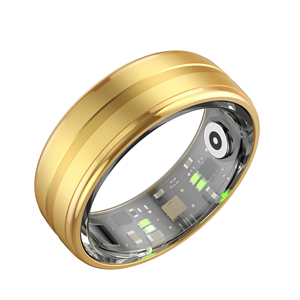 Anillo inteligente de acero inoxidable SHR para Android e IOS, aplicación de monitoreo de sueño y frecuencia cardíaca y control WiFi, promueve una vida saludable - Product Image 2