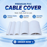 15X10 40X20 50X50 PVC goulotte bonne qualité autocollant PVC plastique ignifuge PVC adhésif Arc sol câble goulotte conduit
