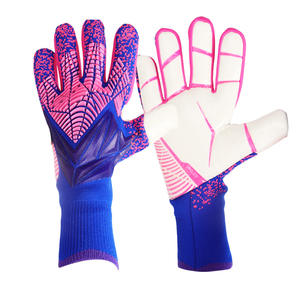 Vente en gros de gants de gardien de but de football à contrôle et adhérence avec paume antidérapante en <span class=keywords><strong>latex</strong></span> gants de gardien de but de protection des doigts - Product Image 4