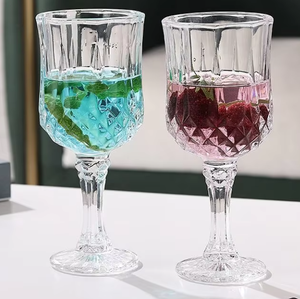 Verre à pied de luxe vintage élégant style Ins pour champagne, vin mousseux, jus, cocktails et usage quotidien - Product Image 4