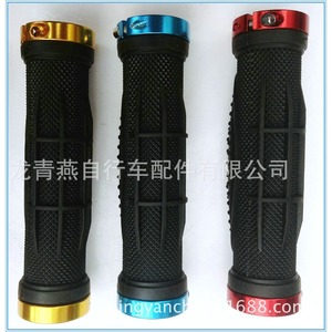 Poignées de guidon de vélo Halong Zhixiong 22,2 mm TPR antidérapantes pour VTT - Product Image 2