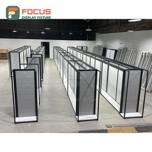 Présentoir moderne pour extensions capillaires, étagère autoportante à plusieurs niveaux, présentoir pour magasin de coiffure - Product Image 5