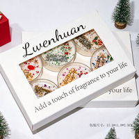 26 Jahre alte Original-Weihnachtskerze, handgegossen aus Sojawachs, im Becherdesign, handgefertigt, festliche Dekoration, jetzt erhältlich für die Weihnachtszeit