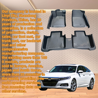 Convient pour HONDA ACCORD 2018-2022 avec des tapis de voiture de protection tous temps