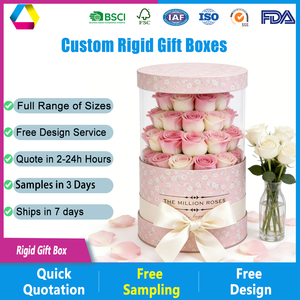 <span class=keywords><strong>Cajas</strong></span> Rígidas Ecológicas de Cartón Kraft con Recubrimiento UV, Bolsas con Ventana y Cinta Magnética, Embalaje para Perfumes, Portátiles y con Relieve - Product Image 3