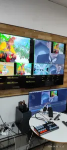 Live-Streaming 4K-Video-Switcher Multi-View-Aufnahme Neue Funktionen Video-Switcher HDMI 4K hochwertige Audio-Ausgabetechnik