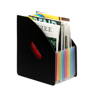 13 túi mở rộng tập tin thư mục <span class=keywords><strong>2025</strong></span> cầu vồng lớp với đầy màu sắc nhãn và nắp cho văn phòng Nộp đơn - Product Image 2