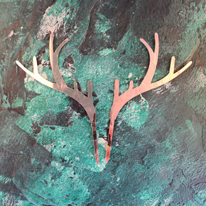 ท็อปเปอร์เค้กรูปกวางเรนเดียร์อะคริลิคสีทอง เงิน แดง ตกแต่งเค้กคริสต์มาส ของตกแต่งงานปาร์ตี้ - Product Image 3