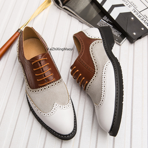 Chaussures habillées en cuir à lacets pointues pour hommes, style italien de luxe, collection 2025 – Nouveauté tendance - Product Image 3