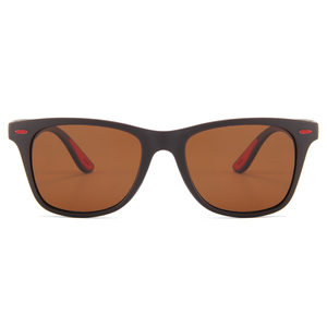 Nuevas gafas de sol cuadradas Vintage para hombre, gafas negras Uv400, gafas con logotipo personalizado, gafas de Sol polarizadas para exteriores para hombre - Product Image 3