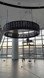 Độ Sáng Cao Trong Nhà Linh Hoạt P4 Cong <span class=keywords><strong>LED</strong></span> Hiển Thị Tường 320*160Mm Tùy Chỉnh Cột Màn Hình Quảng Cáo HD Video Trung Quốc Đường Phố - Product Image 4